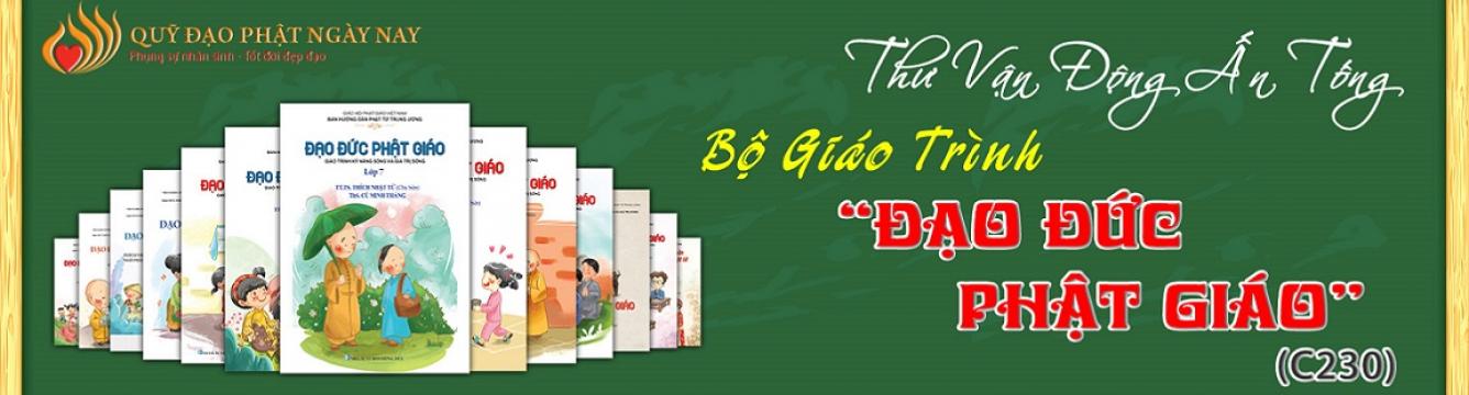 THƯ VẬN ĐỘNG ẤN TỐNG BỘ GIÁO TRÌNH “ĐẠO ĐỨC PHẬT GIÁO” (C230)