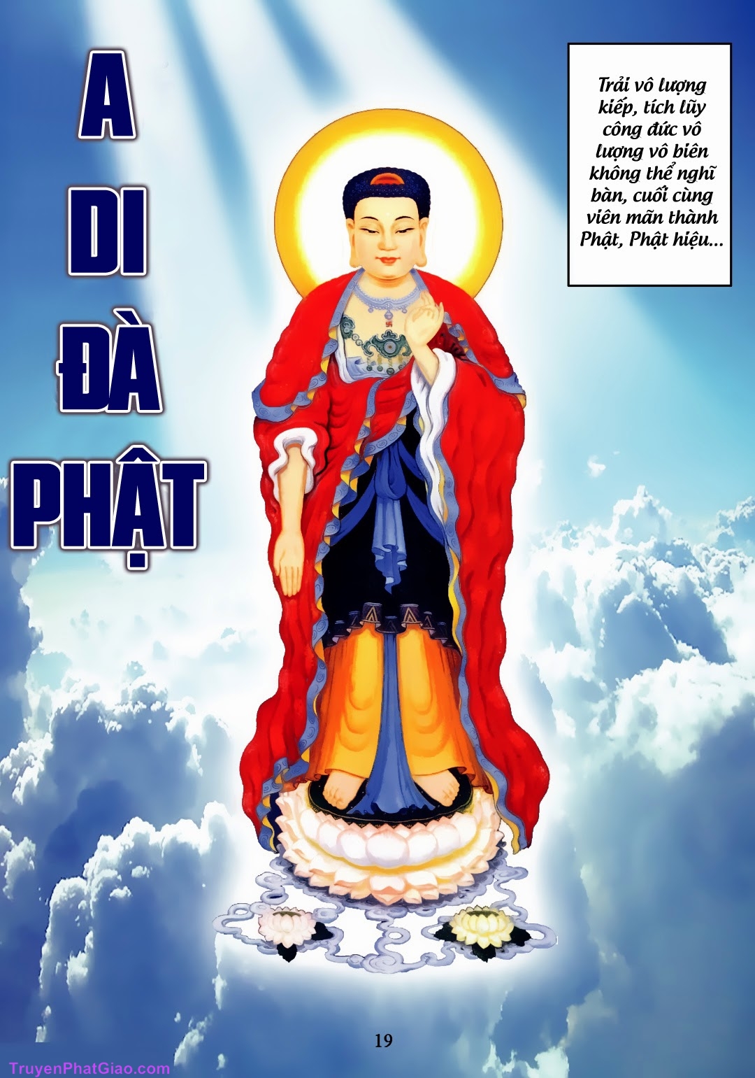 Truyện Tranh Phật Giáo - A Di Đà Phật Truyện page 20