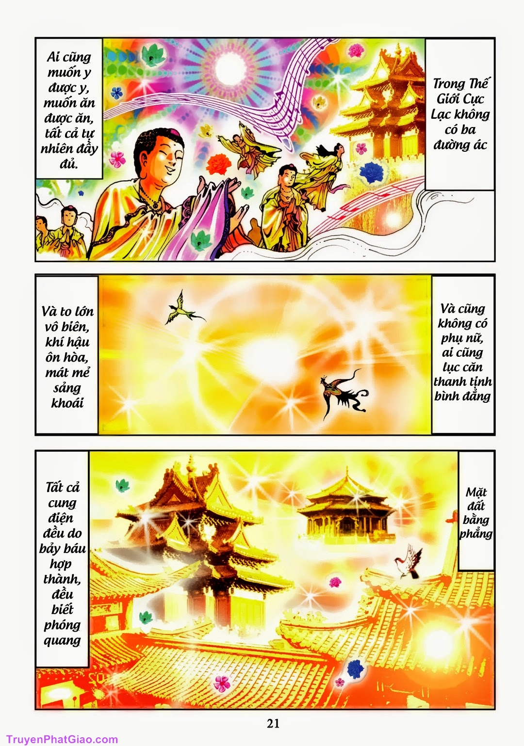 Truyện Tranh Phật Giáo - A Di Đà Phật Truyện page 22