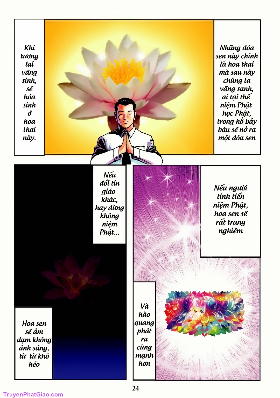 Truyện Tranh Phật Giáo - A Di Đà Phật Truyện page 25