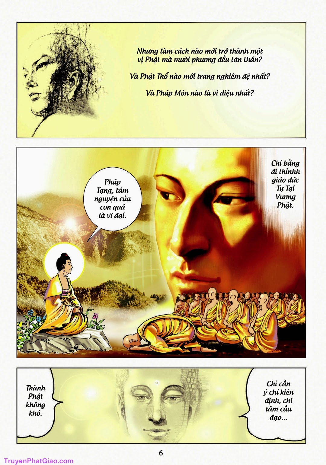 Truyện Tranh Phật Giáo - A Di Đà Phật Truyện page 7