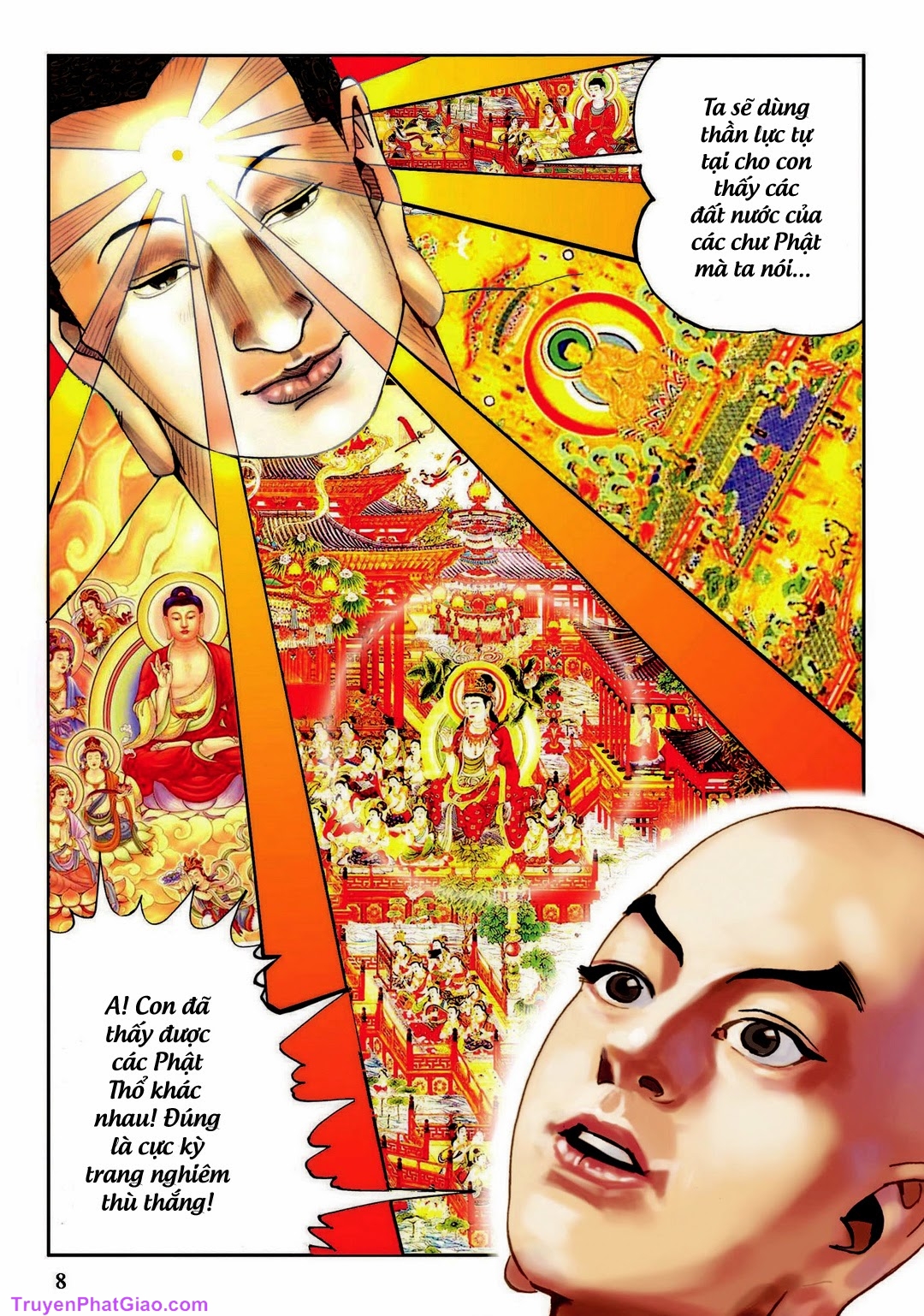 Truyện Tranh Phật Giáo - A Di Đà Phật Truyện page 9